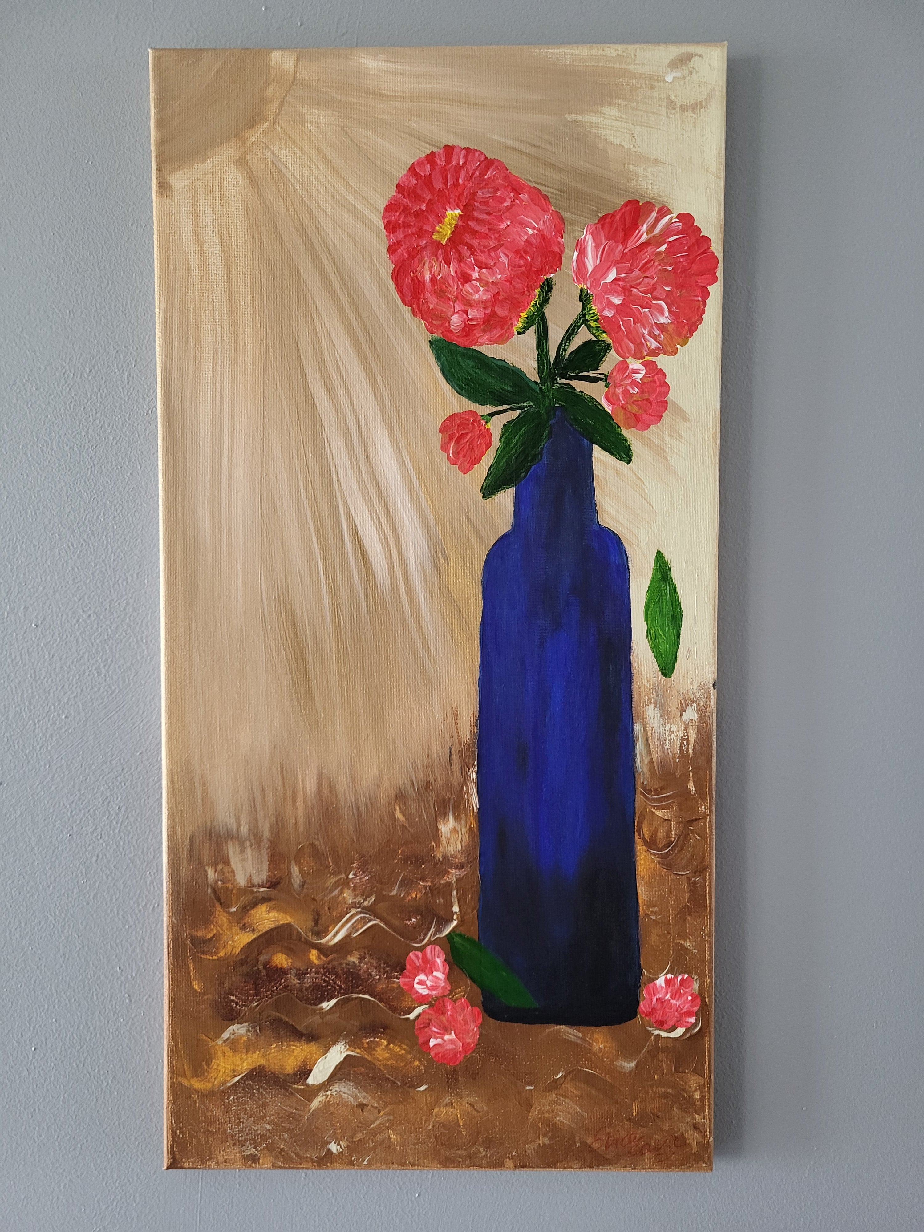 Golden Hour Bouquet 24" x 12"