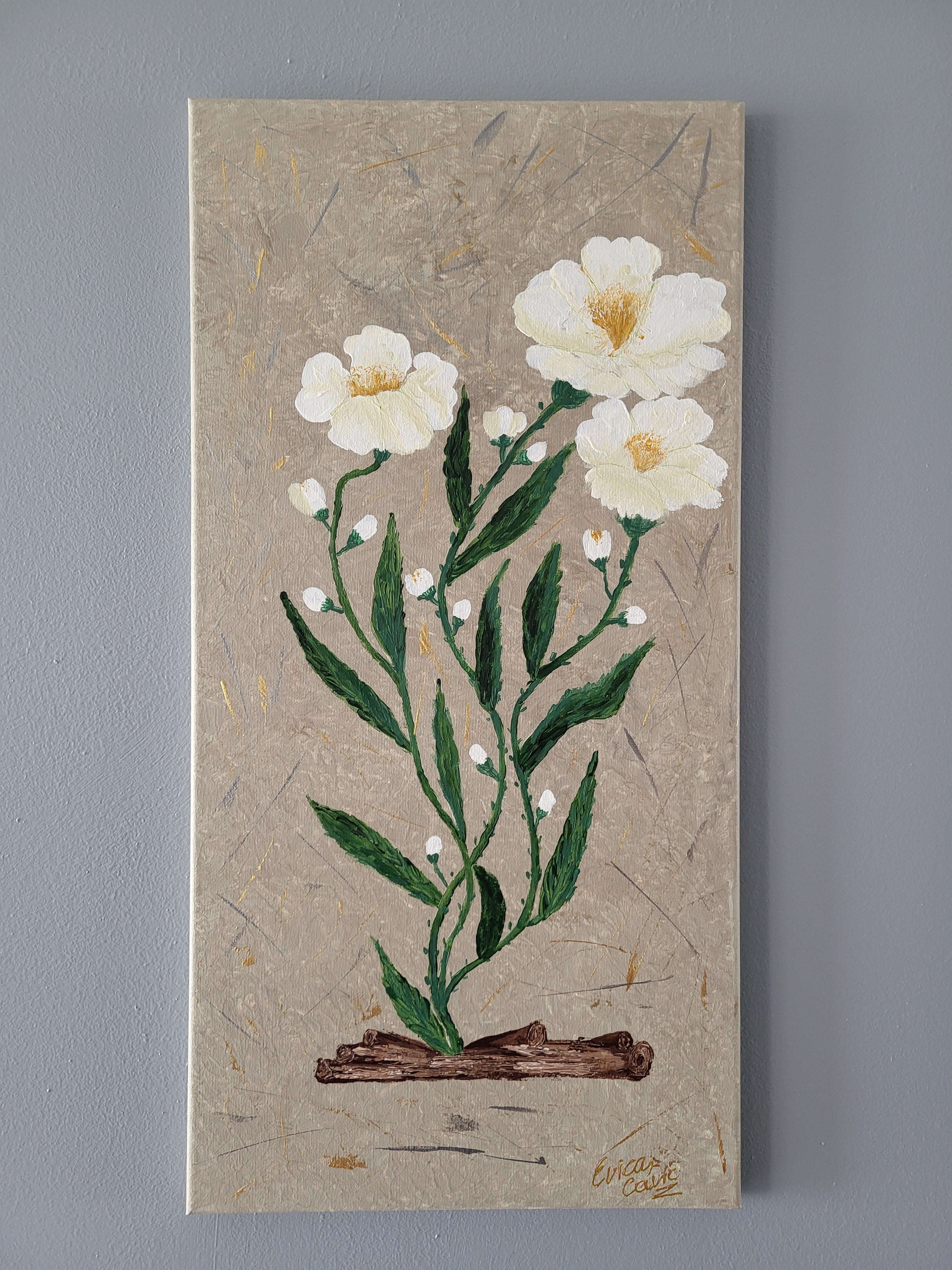 Ivory Grace 24" x 12"