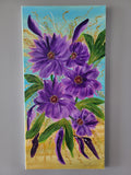 Violet Symphony 24" x 12"